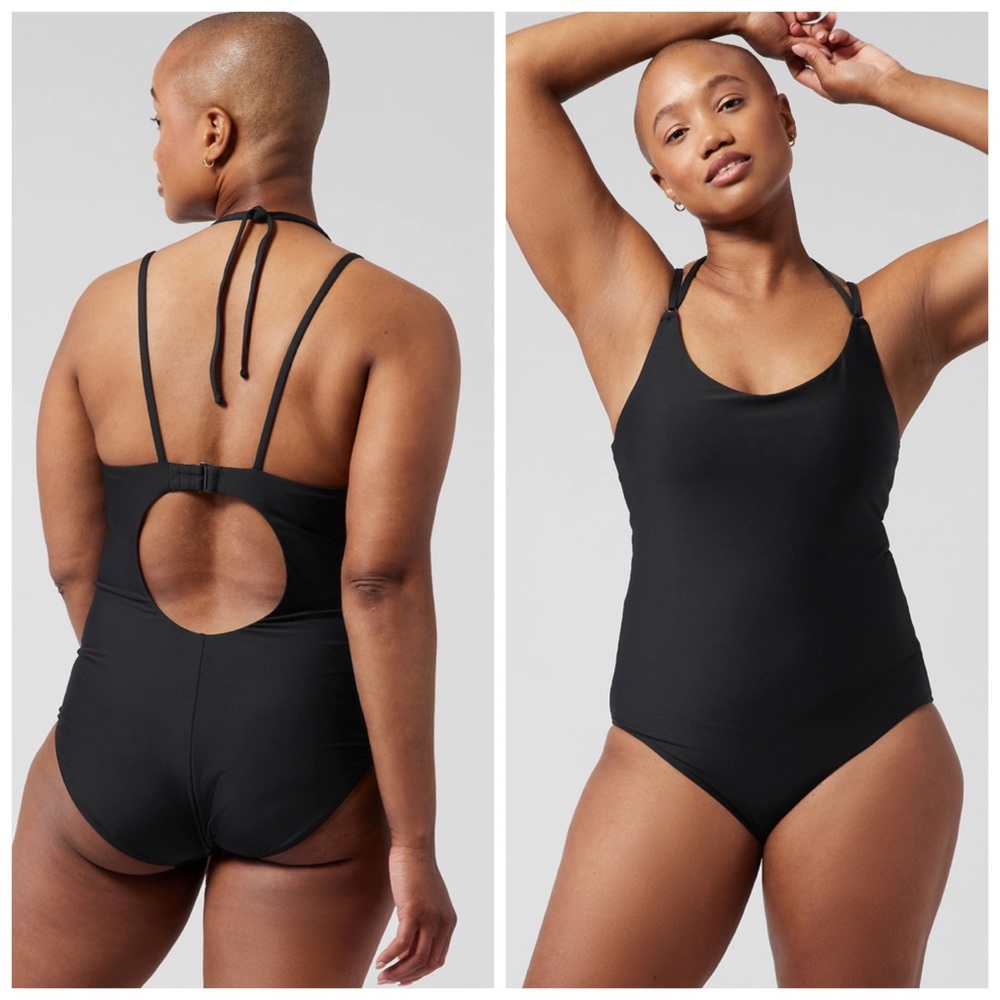 ATHLETA One Piece Swimsuit Keyhole size large